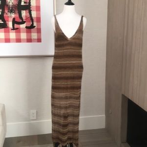 ZARA Maxi Knit Dress